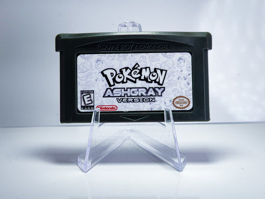 Pokemon Ash Gray GBA ROM Hack Cartridge (Case & RTC Option)