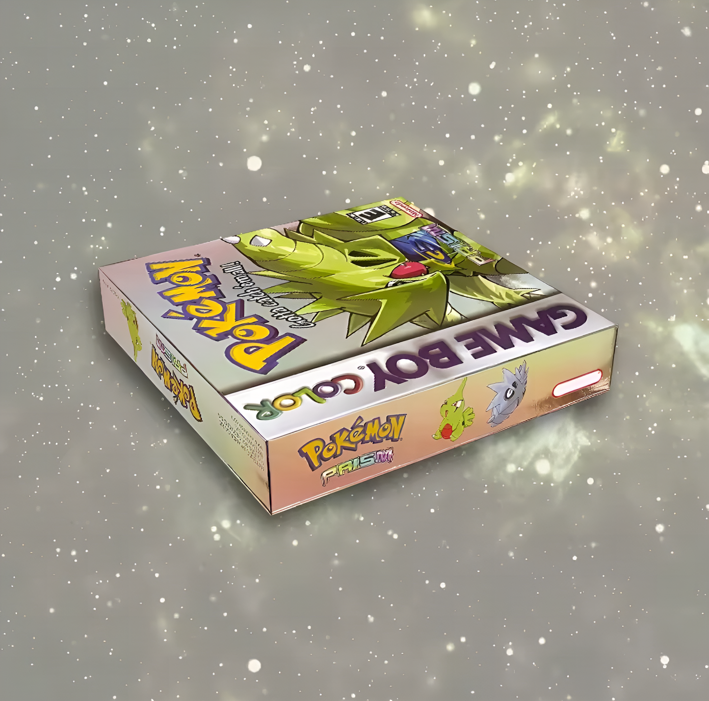 (Limited Edition) Pokemon Prism GBC ROM Hack Cartridge With Box (RTC)