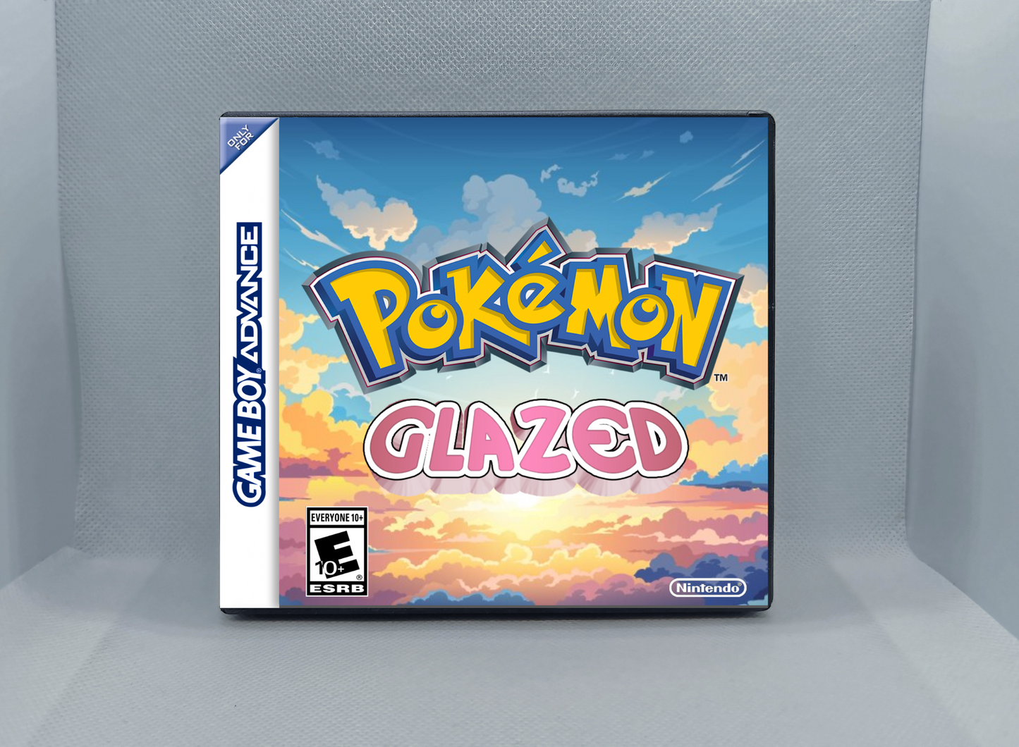 Pokemon Glazed GBA ROM Hack Cartridge (Case & RTC Option)