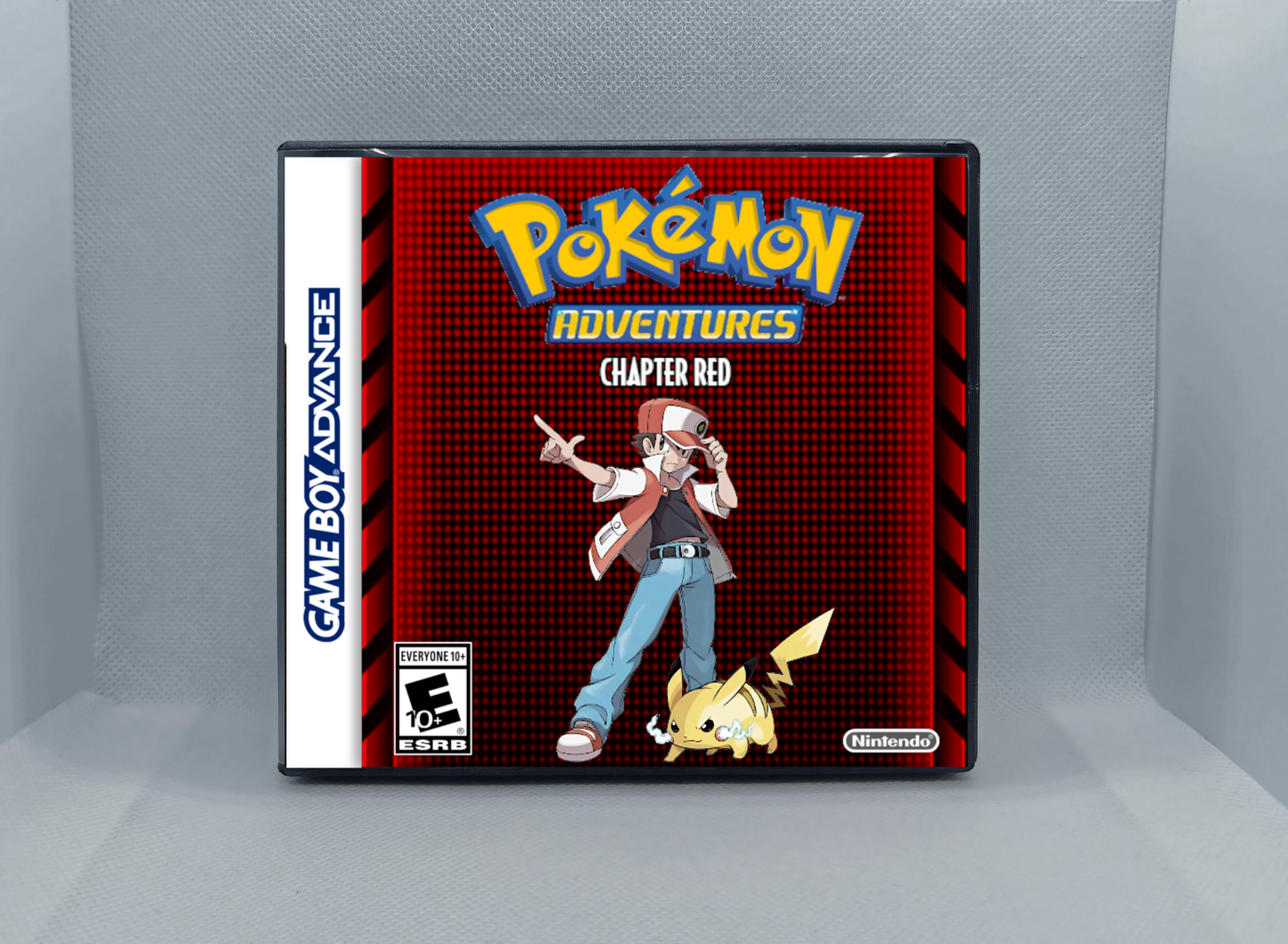 Pokemon Adventures Red Chapter GBA ROM Hack Cartridge (Case & RTC Option)