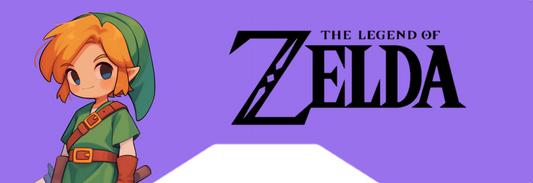 GBA SP Back Label "Zelda"