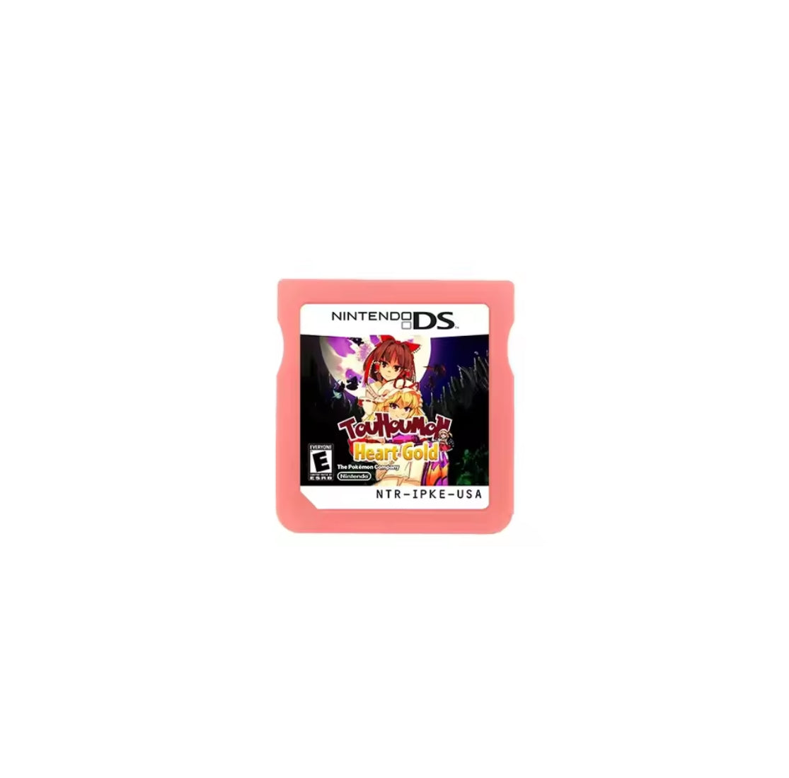 Pokemon TouHouMon Heart Gold DS ROM Hack Cartridge With Case