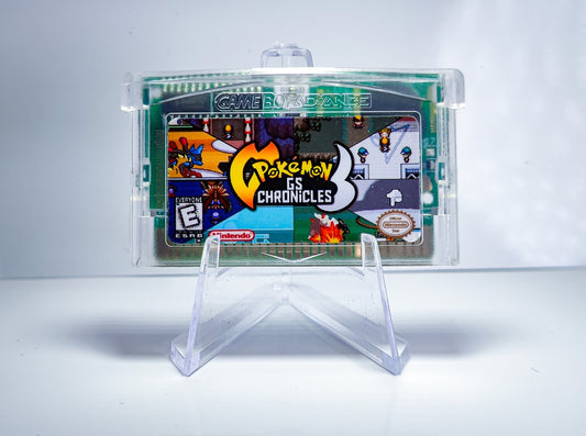 Pokemon GS Chronicles GBA ROM Hack Cartridge (Case & RTC Option)