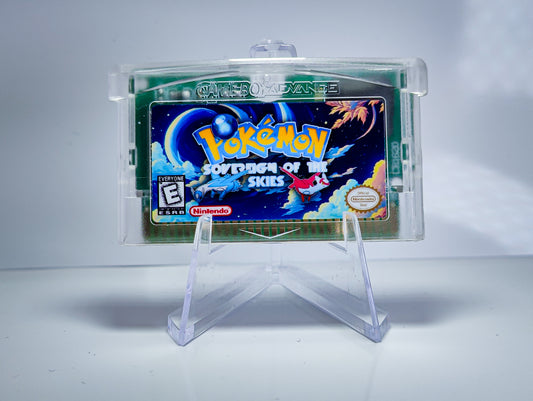 Pokemon Sovereign Of The Skies GBA ROM Hack Cartridge (Case & RTC Option)