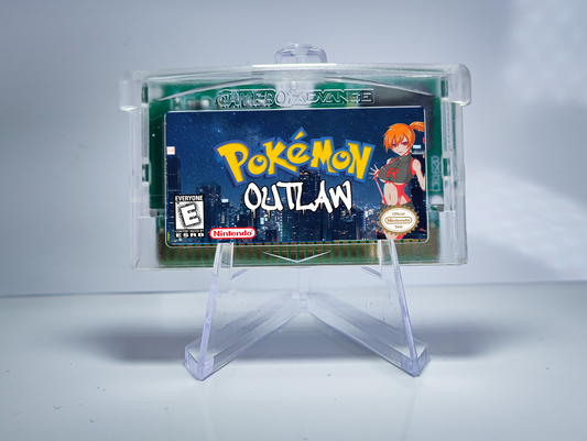 Pokemon Outlaw GBA ROM Hack Cartridge (Case & RTC Option)