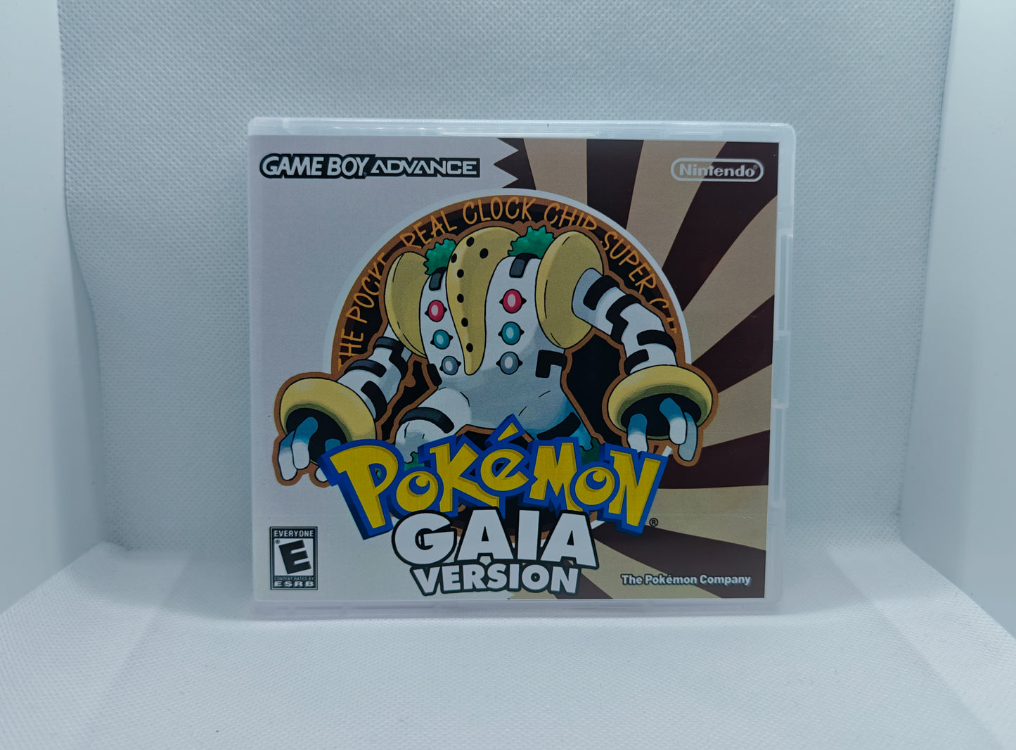 Pokemon Gaia GBA ROM Hack Cartridge With RTC