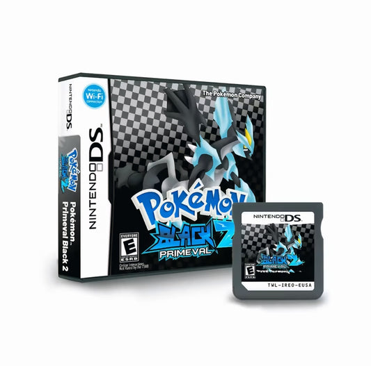 Pokemon Primeval Black 2 DS ROM Hack Cartridge With Case