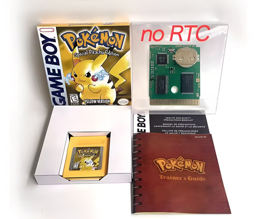 Pokemon Yellow (Box and manuals)