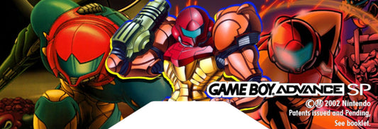 GBA SP Back Label "Metroid"
