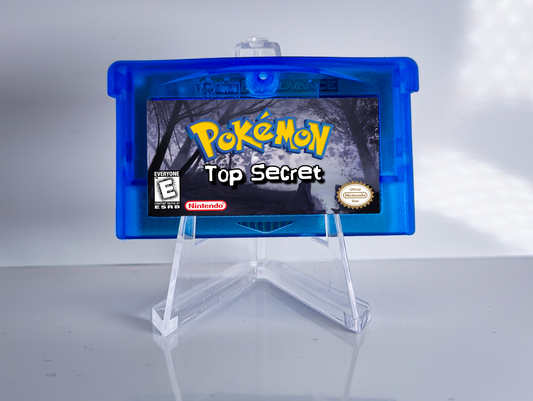 Pokemon Top Secret GBA ROM Hack Cartridge (RTC Option)