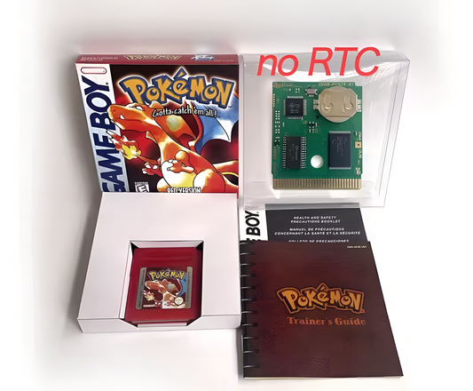 Pokemon Red (Box and manuals)