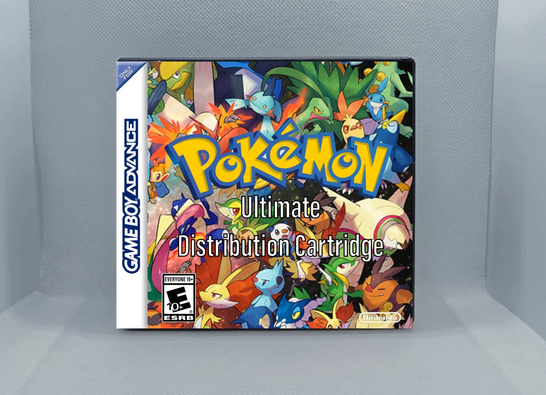 Pokemon Ultimate Distribution Cartridge (Case Option)