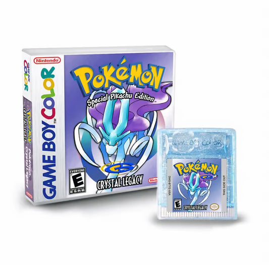 Pokemon Crystal Legacy GBC ROM Hack With RTC
