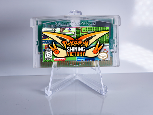 Pokemon Shining Victory GBA ROM Hack Cartridge (RTC Option)