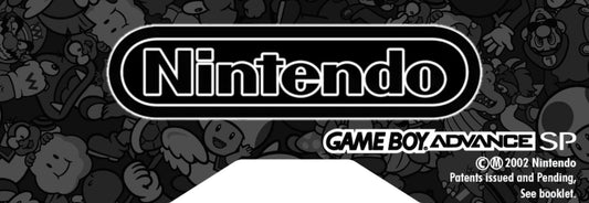 GBA SP Back Label "Nintendo"