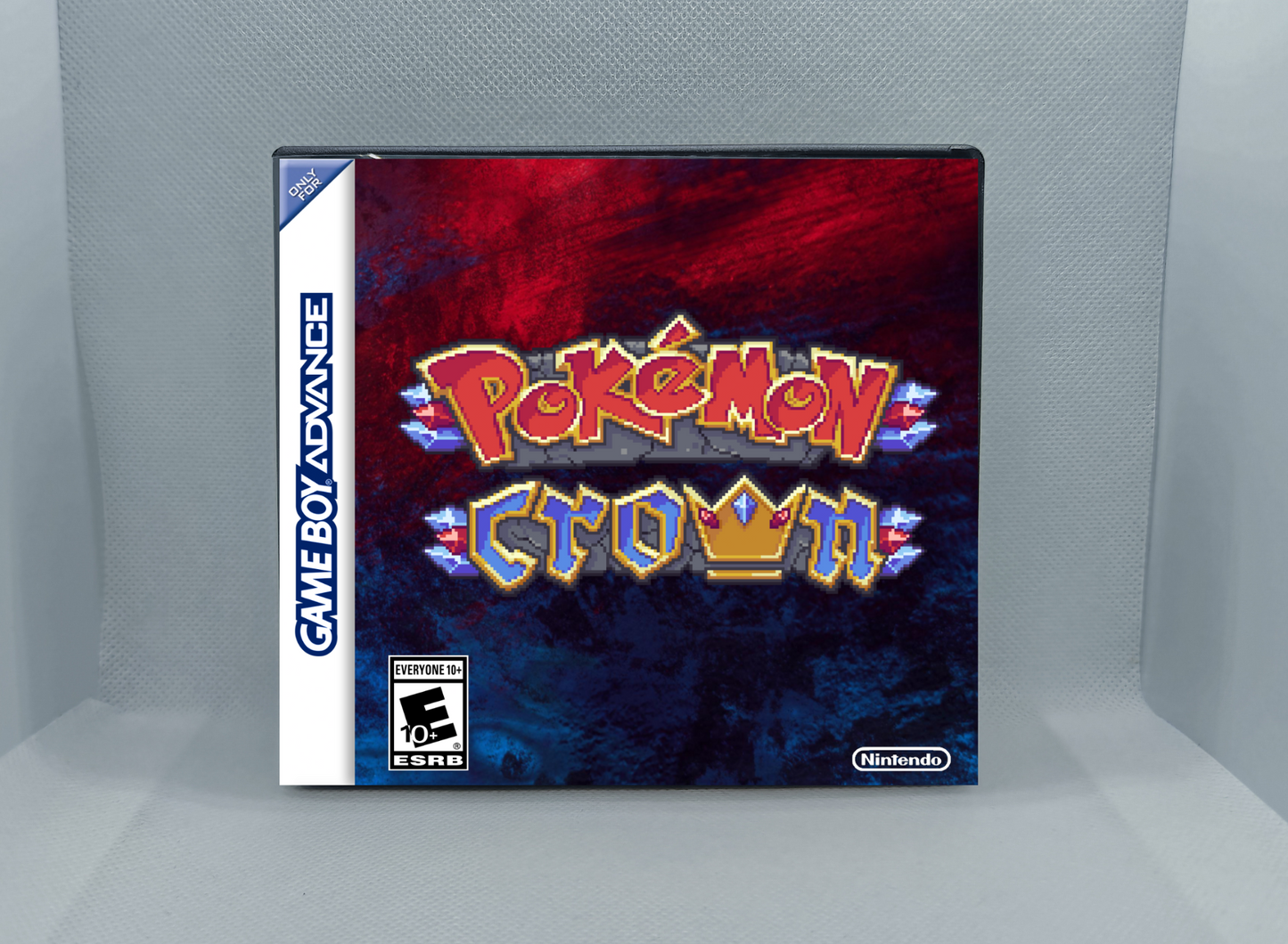 Pokemon Crown GBA ROM Hack Cartridge (Case & RTC Option)