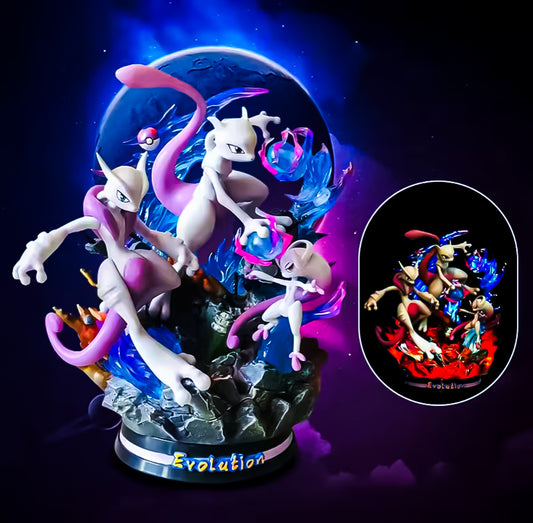 Pokemon Evolution Statues