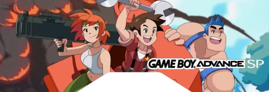 GBA SP Back Label "Advance Wars"