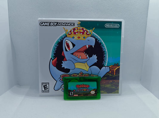 Pokemon Crown GBA ROM Hack Cartridge With RTC And Case