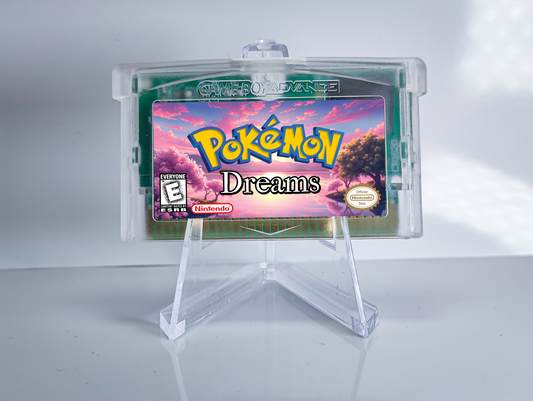 Pokemon Dreams GBA ROM Hack Cartridge (RTC Option)