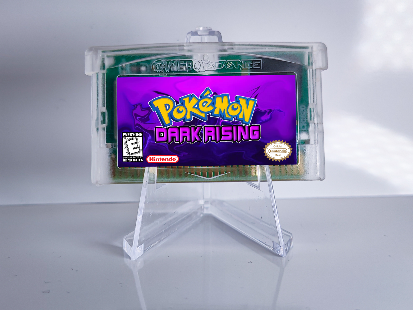Pokemon Dark Rising GBA ROM Hack Cartridge (Case & RTC Option)
