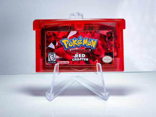 Pokemon Adventures Red Chapter GBA ROM Hack Cartridge (Case & RTC Option)