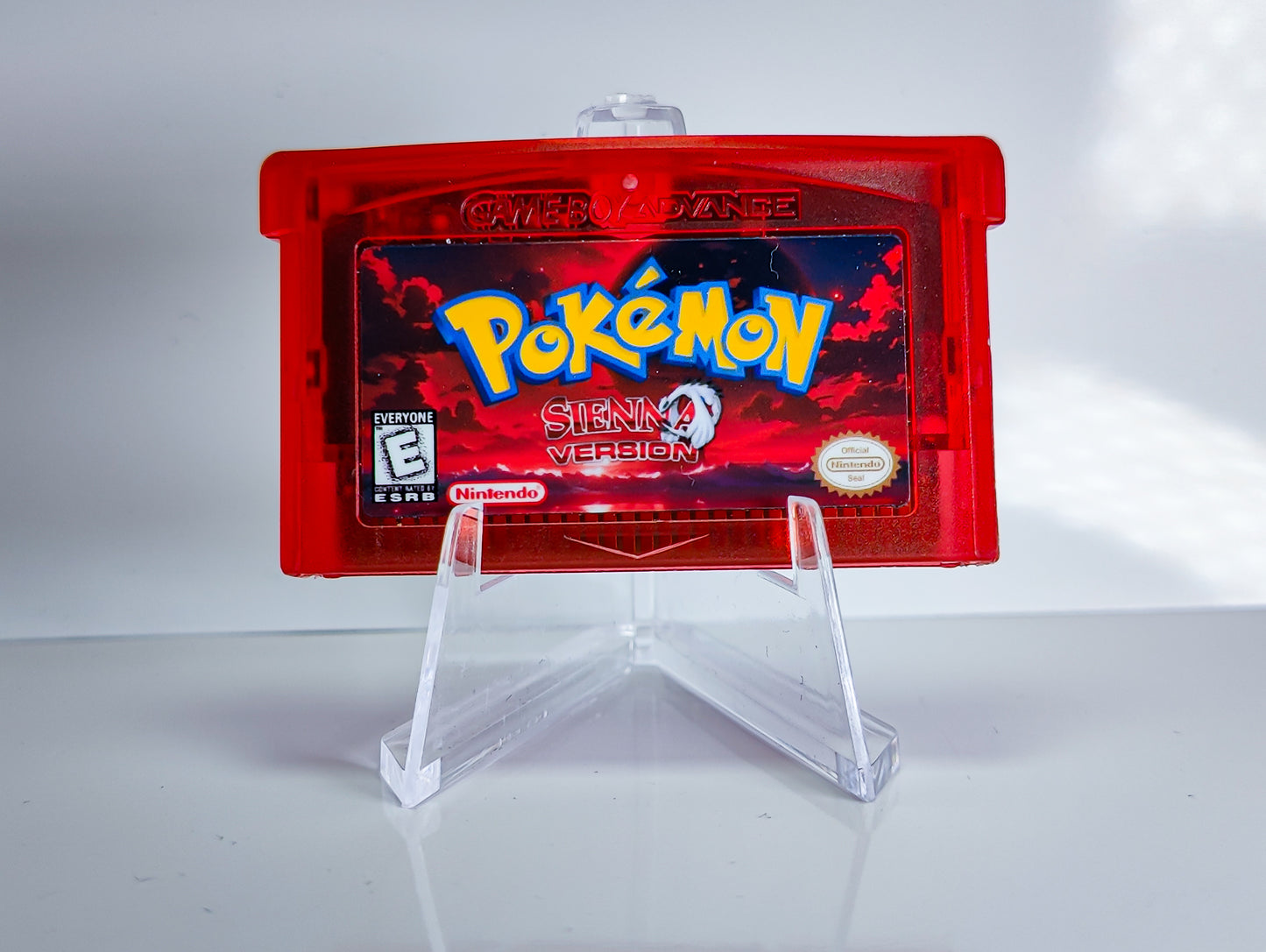 Pokemon Sienna GBA ROM Hack Cartridge (Case & RTC Option)