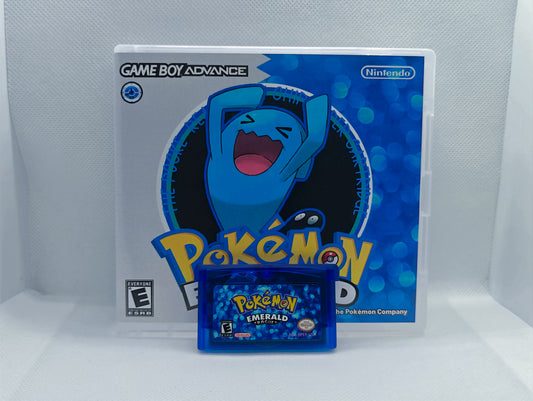 Pokemon Emerald Rogue GBA ROM Hack Cartridge With RTC And Case
