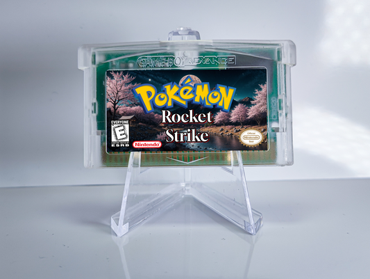 Pokemon Rocket Strike GBA ROM Hack Cartridge (RTC Option)
