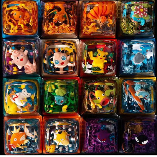 Custom Pokemon Resin Keycaps