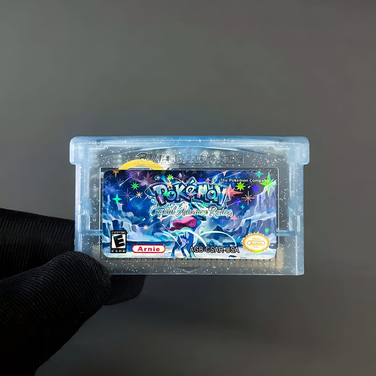 Pokemon Crystal Advance Redux With RTC (Limited Edition Holographic)