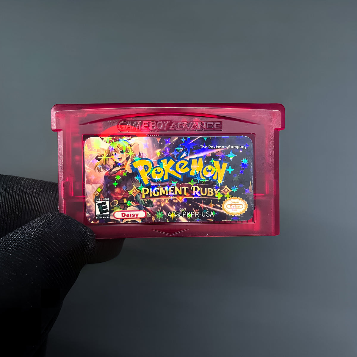 Pokemon Pigment Ruby With RTC (Limited Edition Holographic)