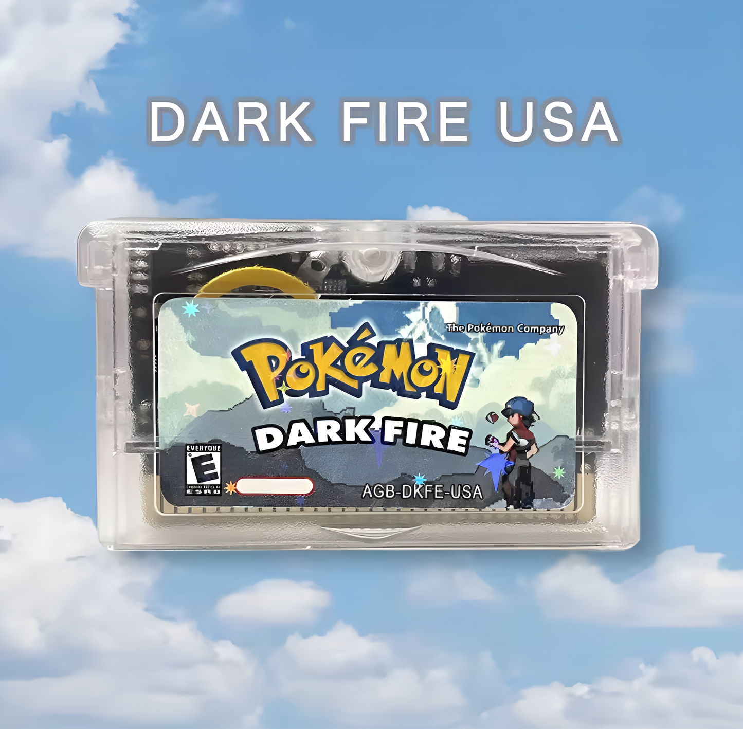 Pokemon Dark Fire With RTC (Limited Edition Holographic)
