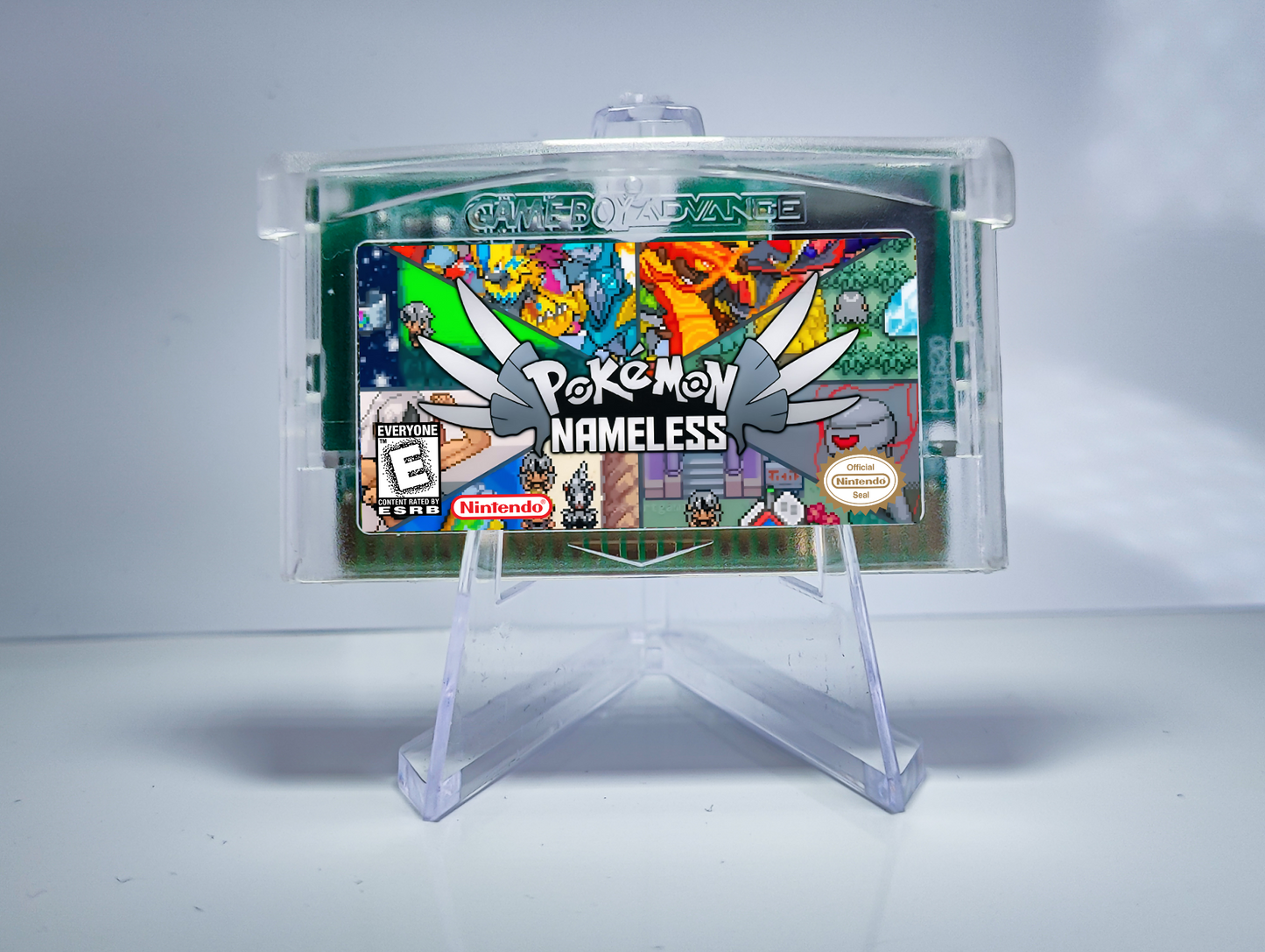 Pokemon Nameless GBA ROM Hack Cartridge (RTC Option)