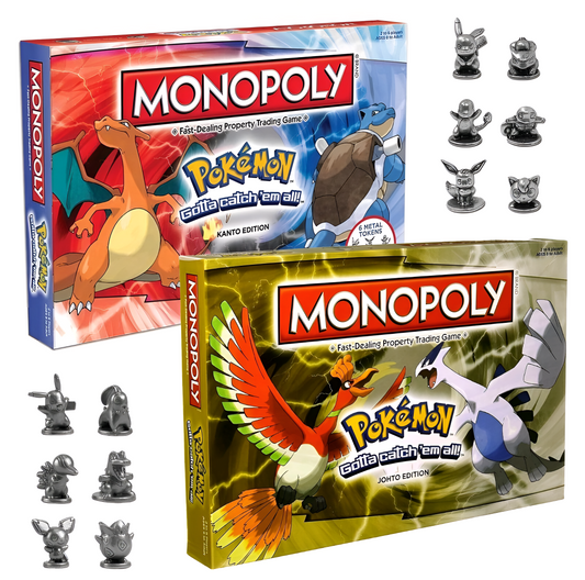Pokemon Monopoly Kanto & Johto Edition