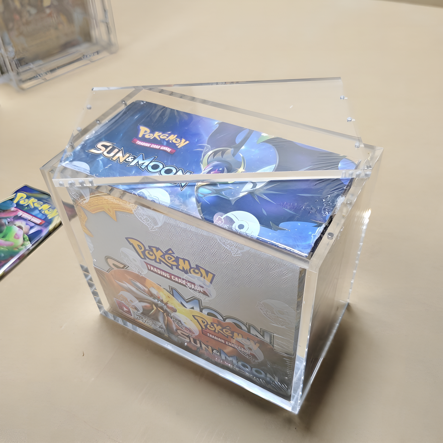 Pokemon Booster Box Acrylic Case (36 Pack Size)