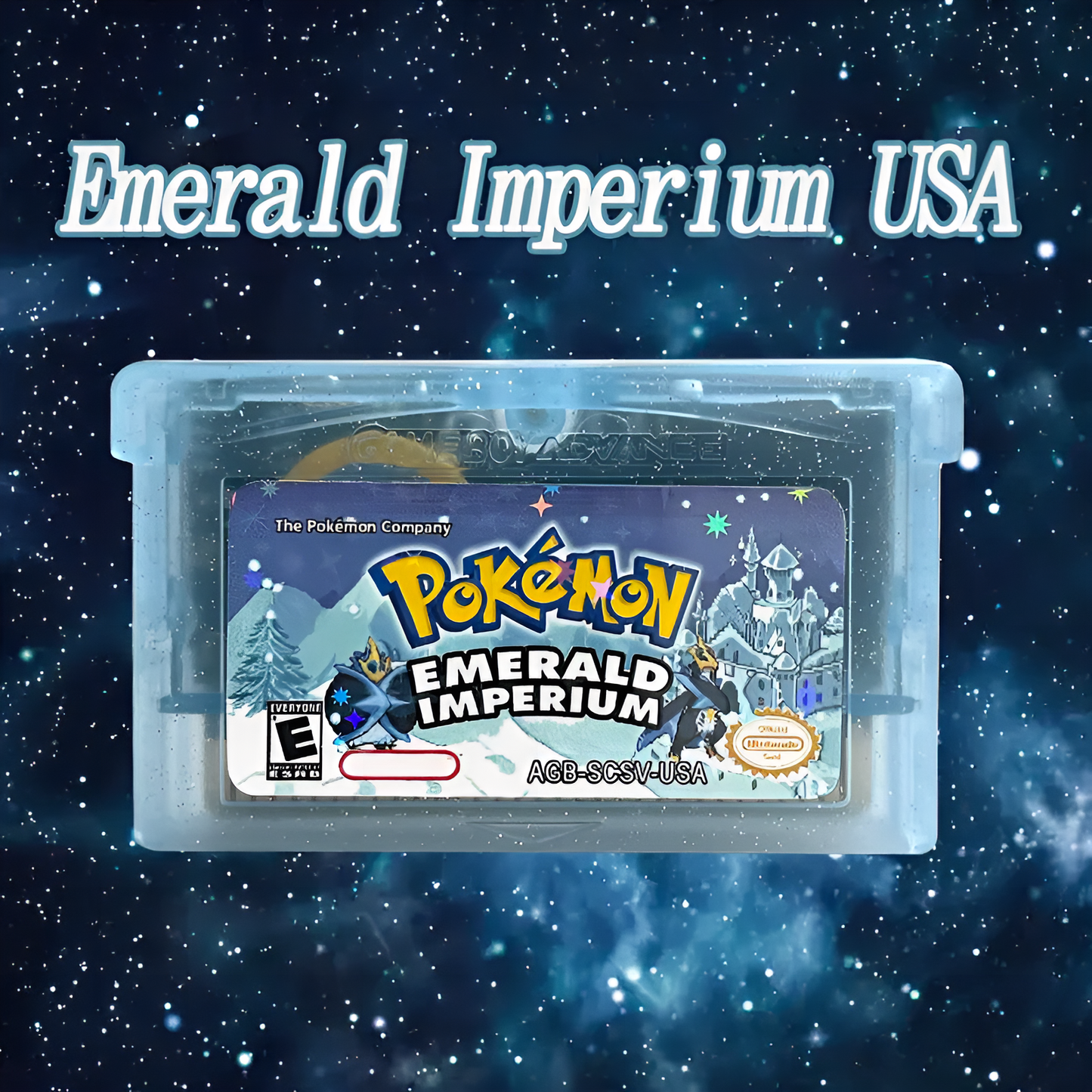 Pokemon Emerald Imperium With RTC (Limited Edition Holographic)
