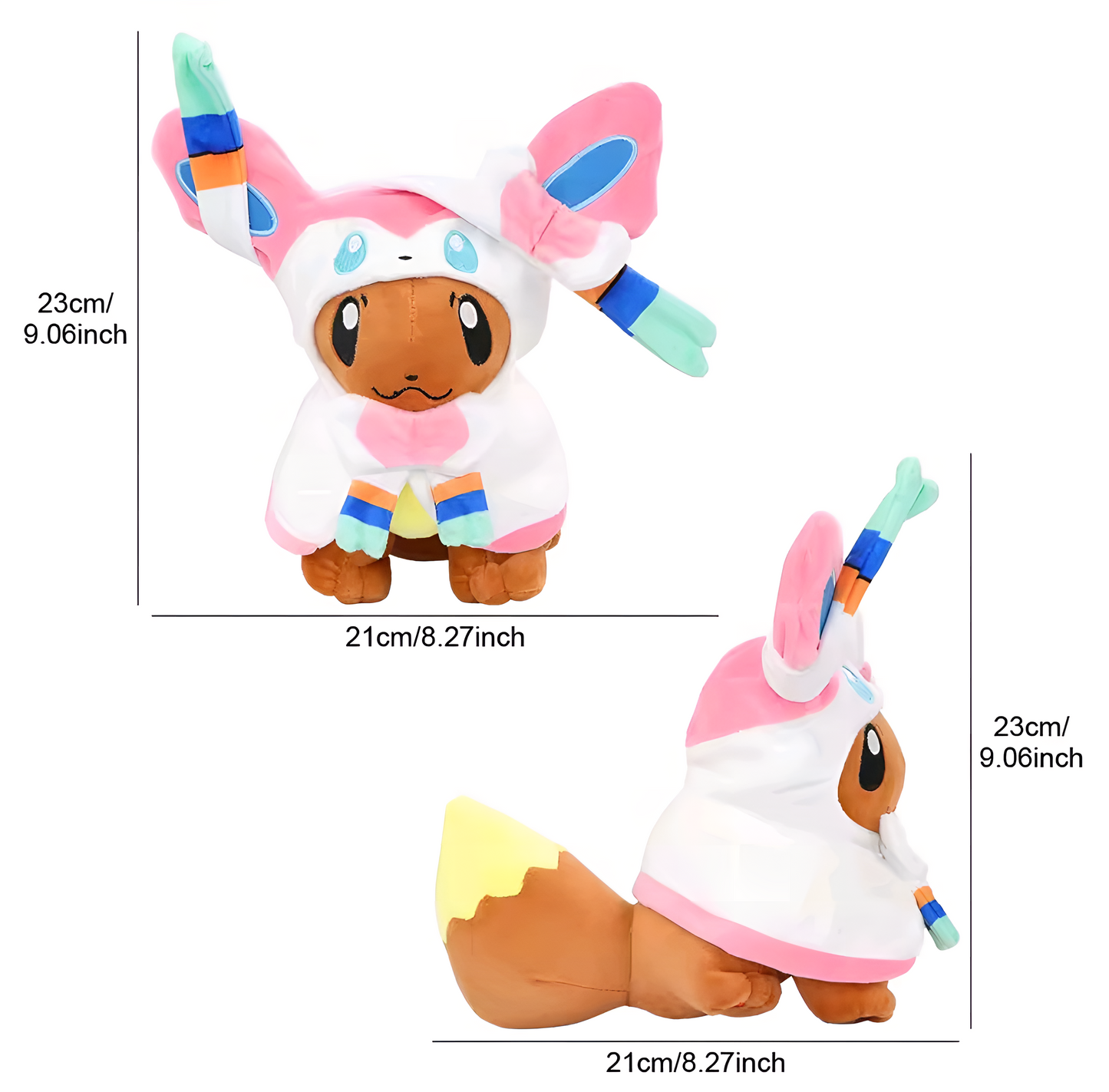 Eevee Eeveelution Cosplay Plushie