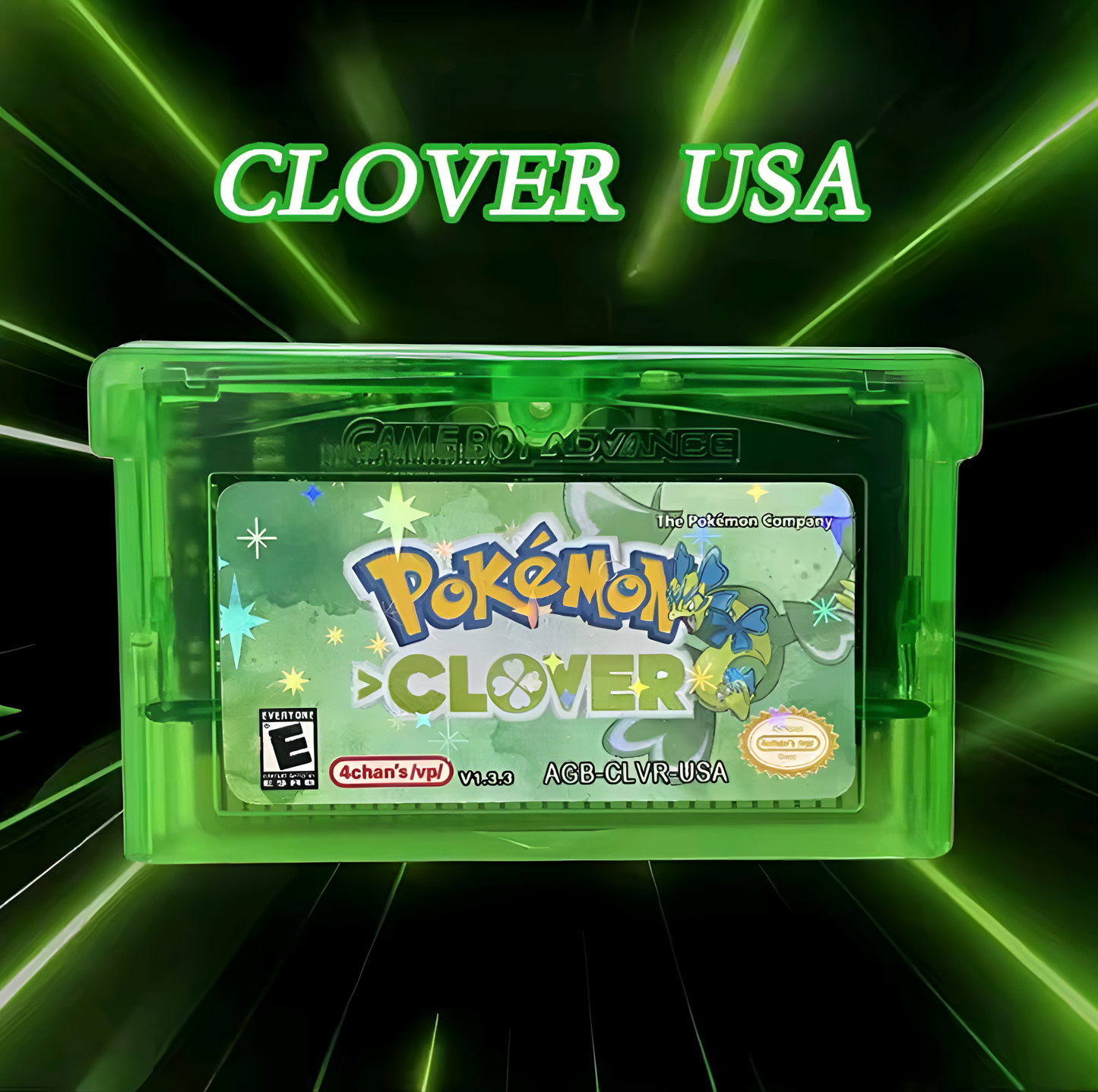 Pokemon Clover 1M Flash (Limited Edition Holographic)