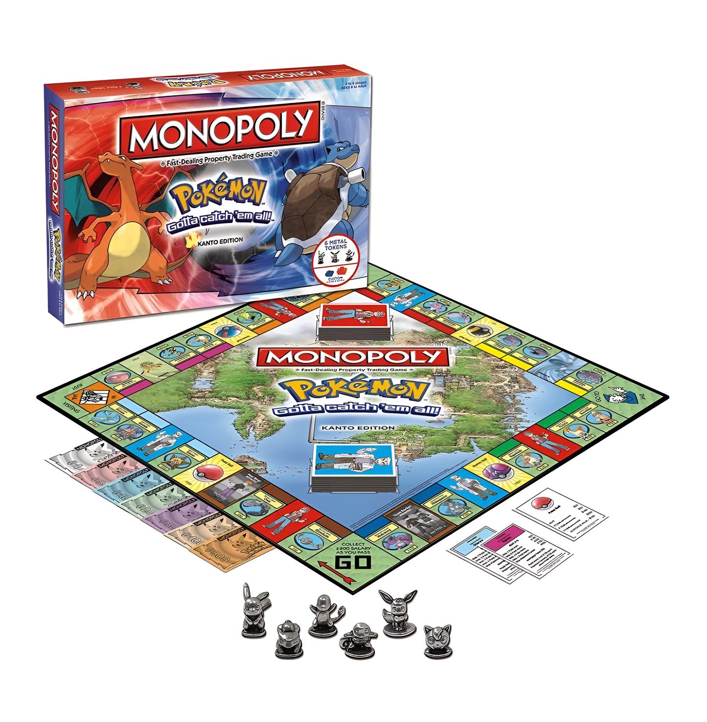 Pokemon Monopoly Kanto & Johto Edition