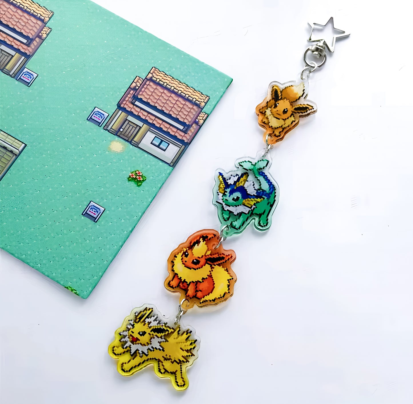 Pokemon Evolutions Keychains