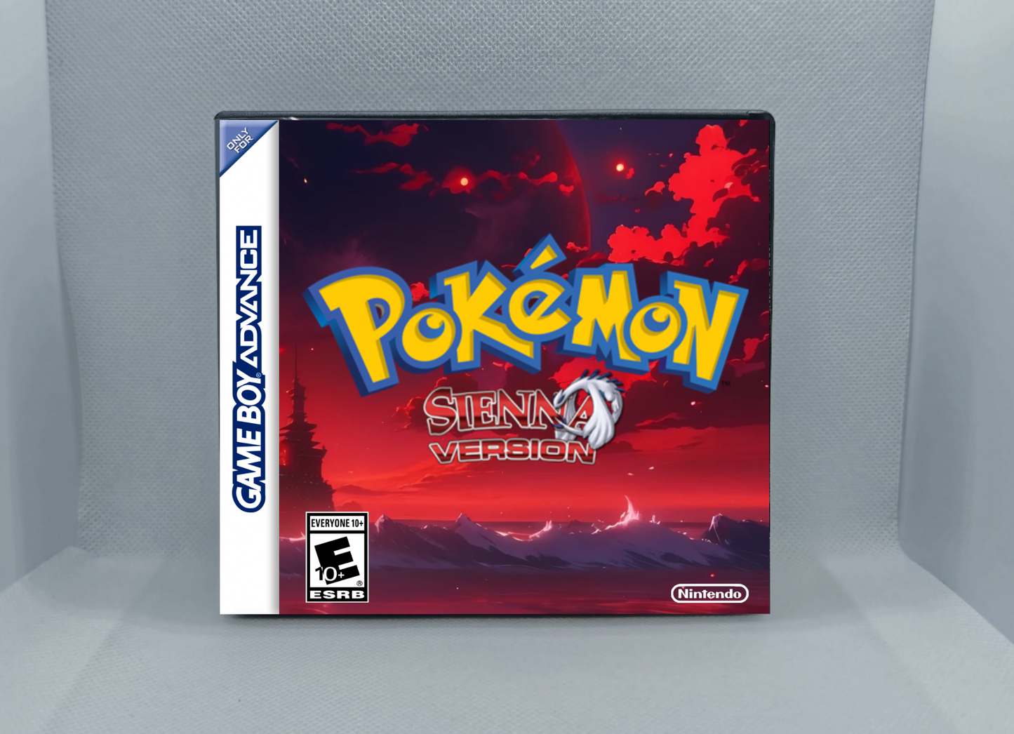 Pokemon Sienna GBA ROM Hack Cartridge (Case & RTC Option)