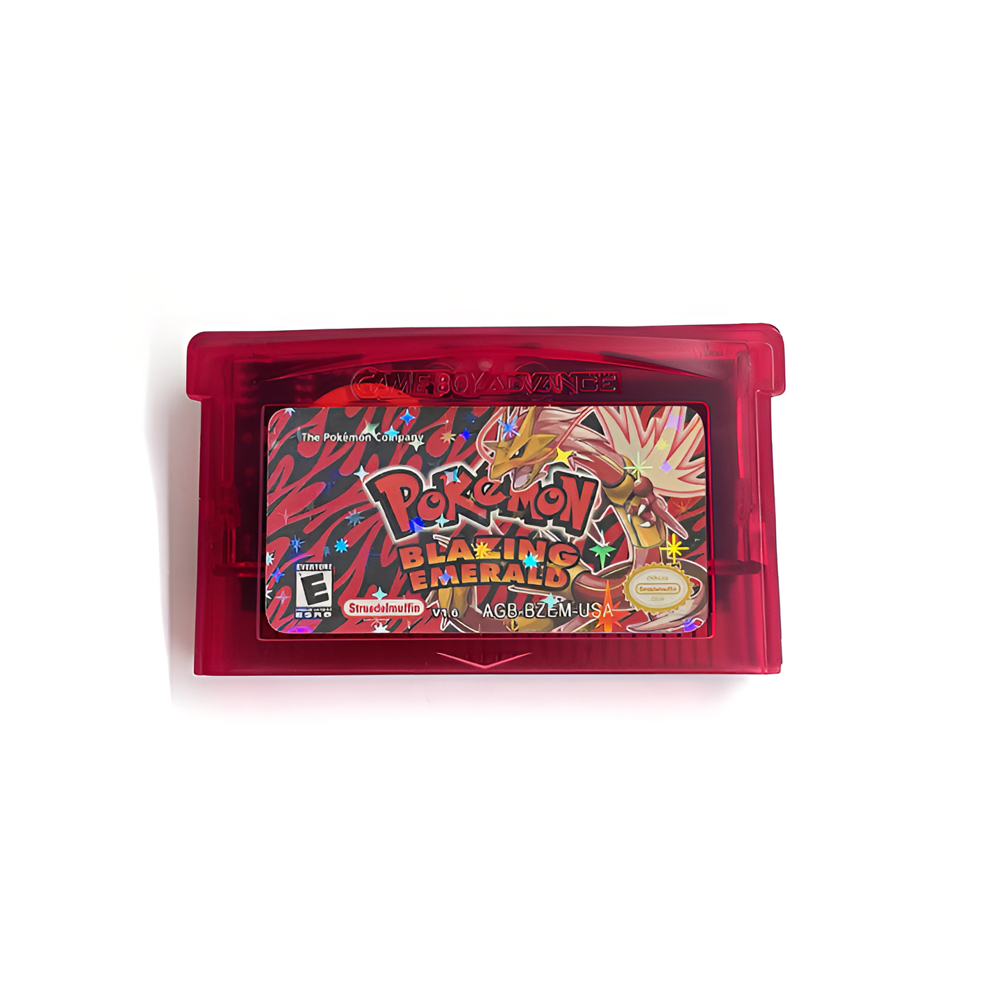 Pokemon Blazing Emerald With RTC (Limited Edition Holographic)