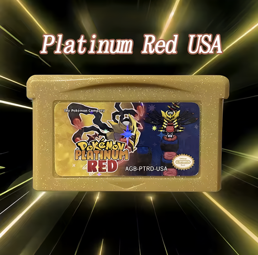 Pokemon Platinum Red (Limited Edition Holographic)