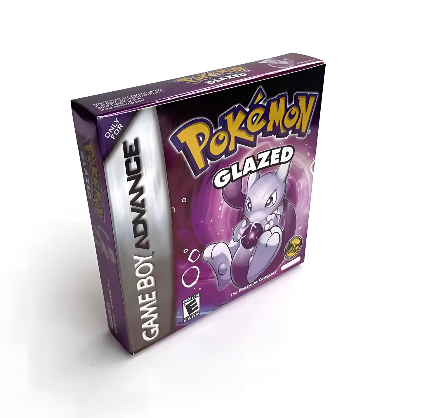 (Limited Edition) Pokemon Glazed GBA ROM Hack Cartridge With Box (RTC)