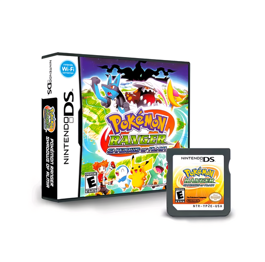 Pokemon Ranger: Shadows Of Almia with case