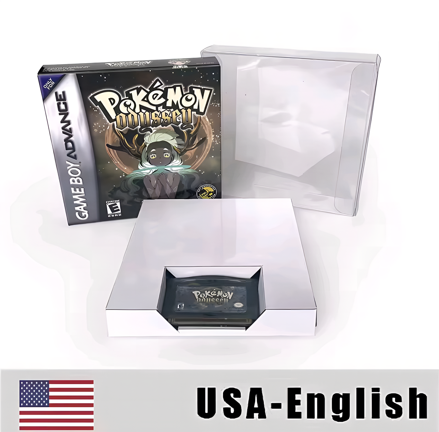 (Limited Edition) Pokemon Odyssey GBA ROM Hack Cartridge With Box (RTC)