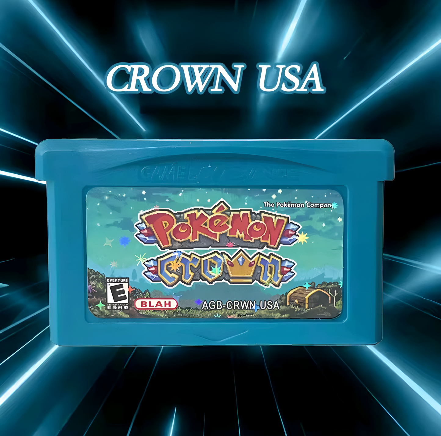 Pokemon Crown 1M Flash (Limited Edition Holographic)
