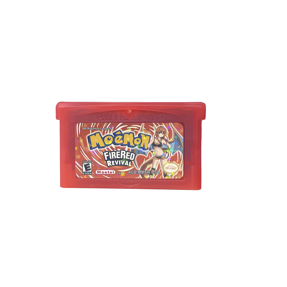 Pokemon Moemon FireRed Revival 1M Flash (Limited Edition Holographic)