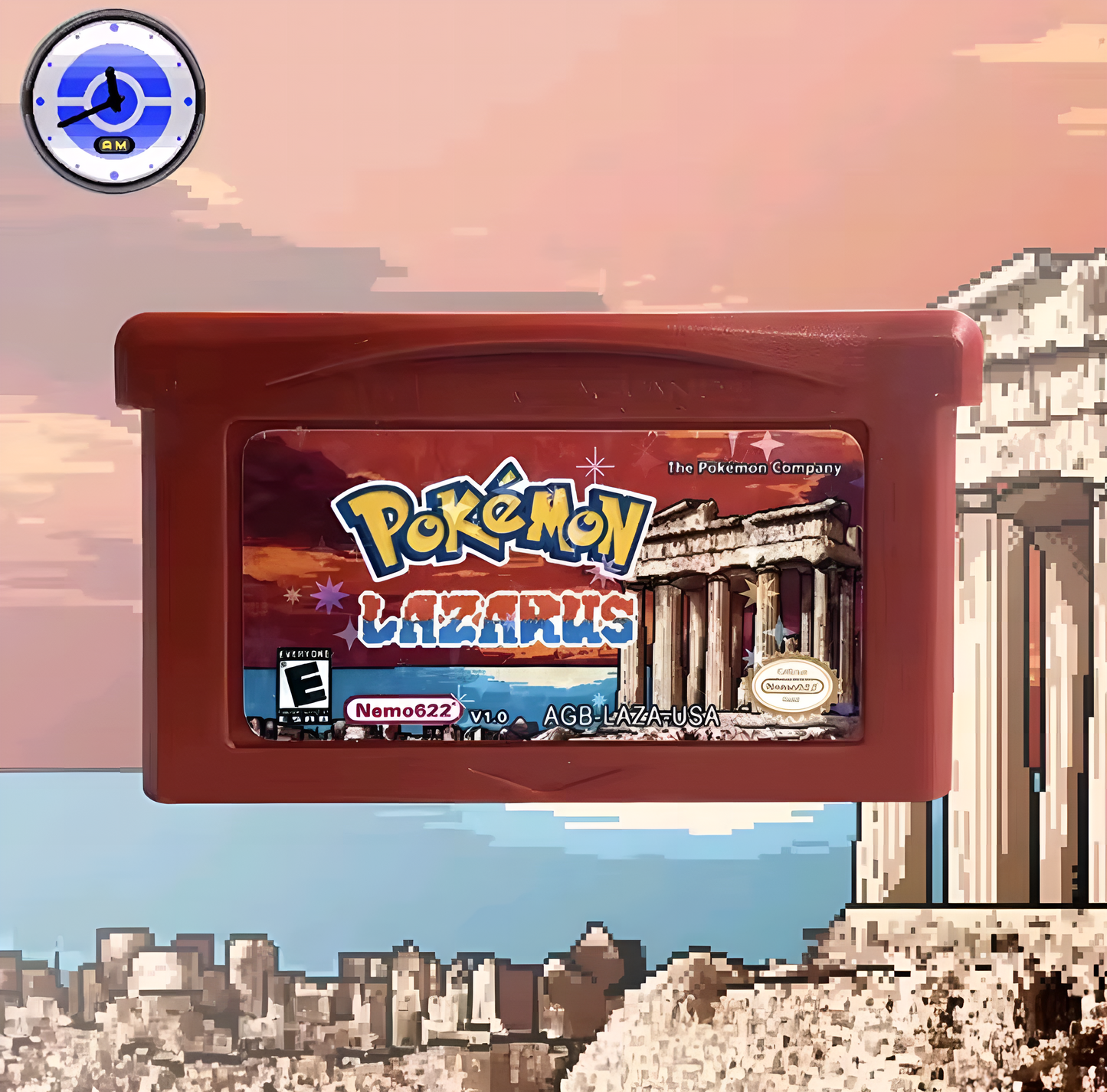 Pokemon Lazarus With RTC (Limited Edition Holographic)